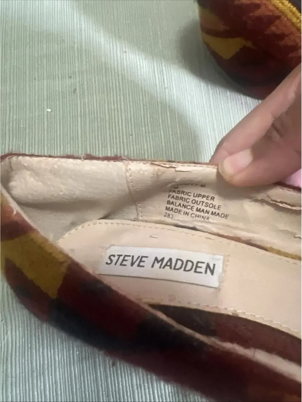 Steve Madden Pammyy Bohemian Aztec Womens Y2K Platform Wedge Heels Size 7 M